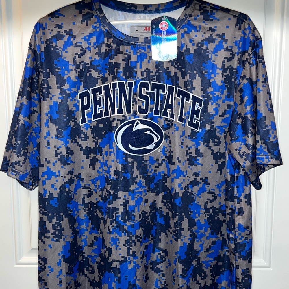 Penn State digital camo moisture wicking T-shirt